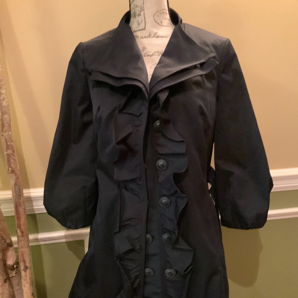 Vintage Anthropologie Trench Coat  10